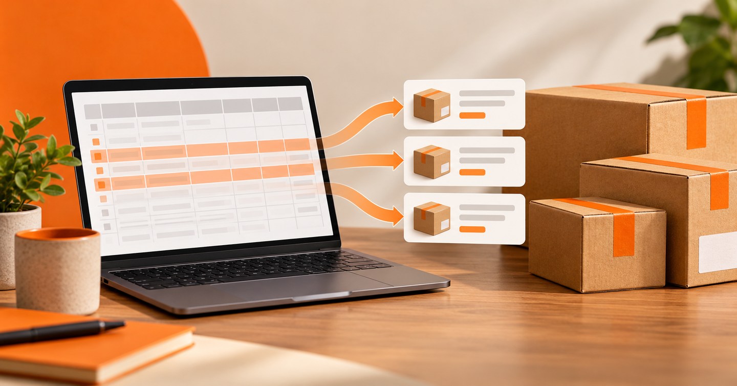 Importer ses colis avec Excel ou CSV dans INTIGO