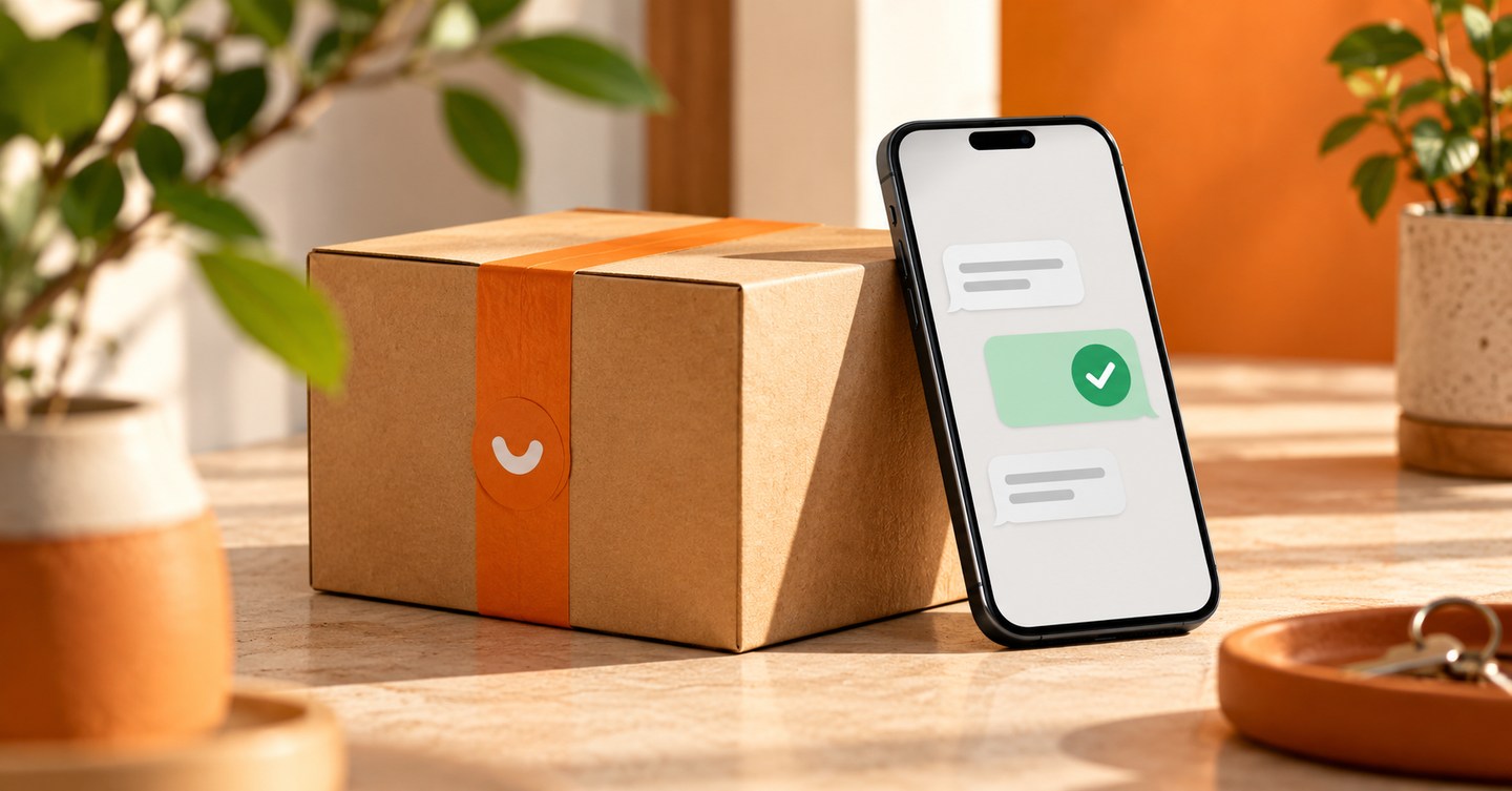 Confirmer une livraison par WhatsApp avec INTIGO